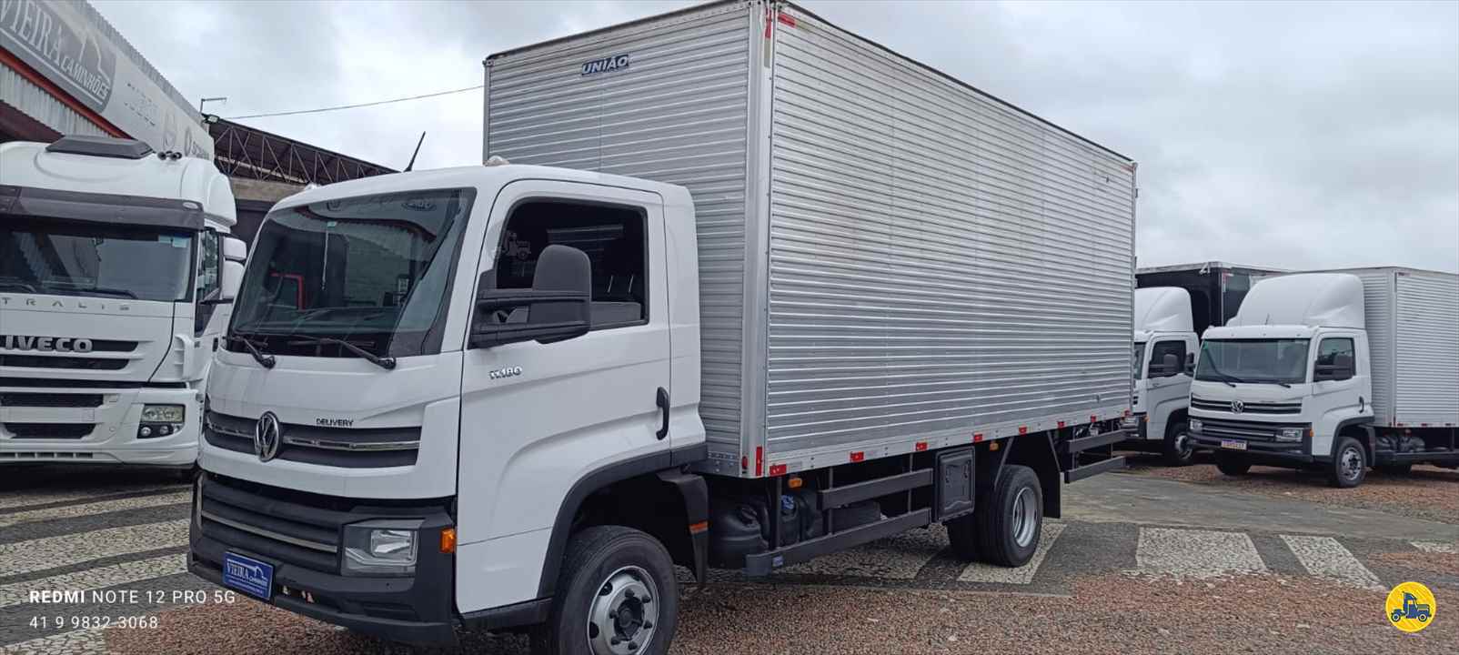 CAMINHAO VOLKSWAGEN VW 11180 Baú Furgão 3/4 4x2 Vieira Caminhões CURITIBA PARANÁ PR